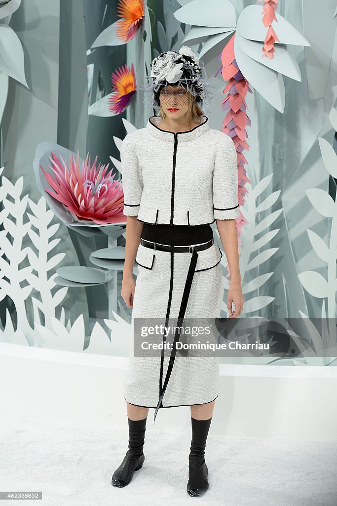 Chanel : Runway - Paris Fashion Week - Haute Couture S/S 2015