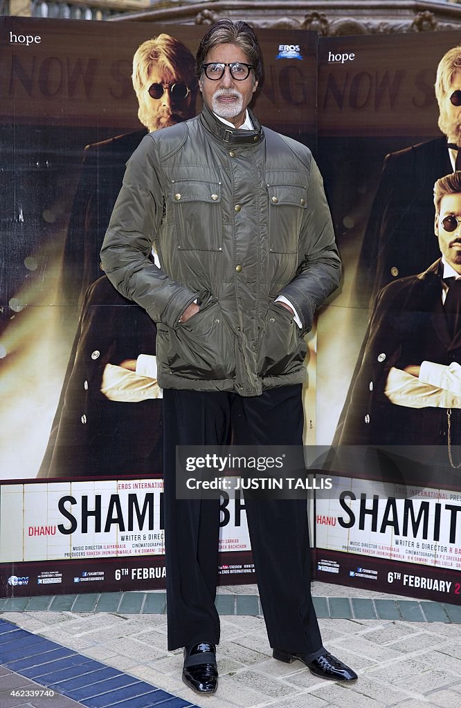 BRITAIN-INDIA-ENTERTAINMENT-CINEMA-SHAMITABH