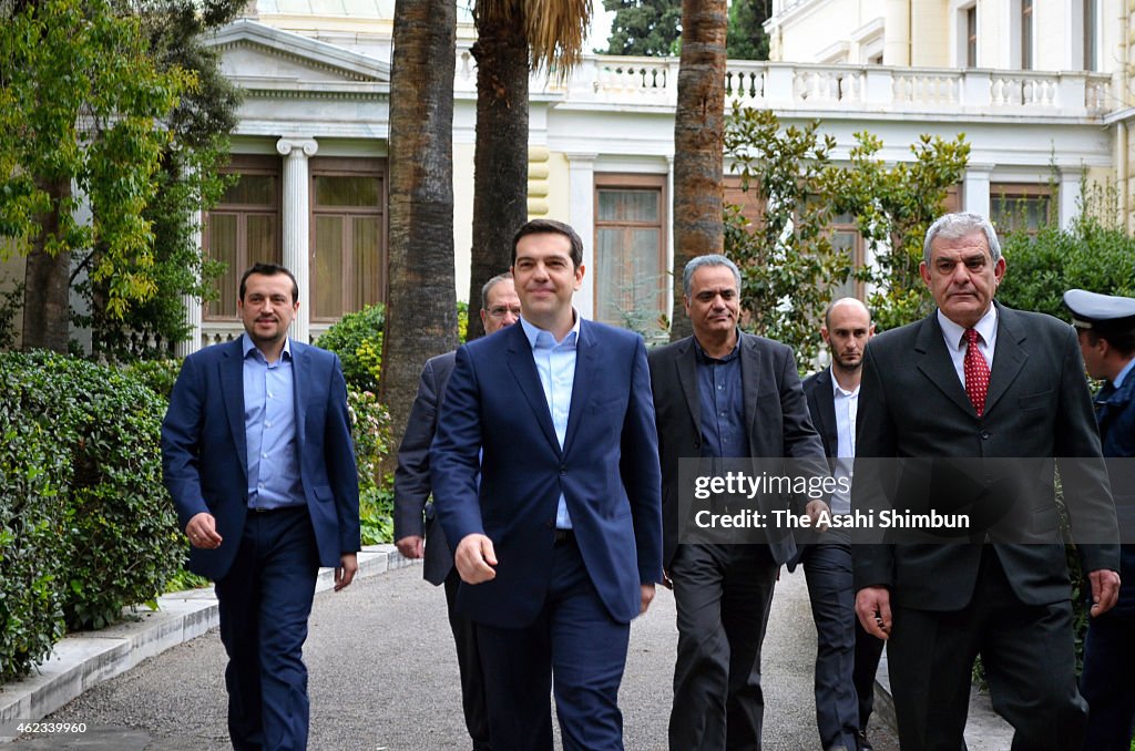 Alexis Tsipras Sworn In As Prime Minister Of Greece