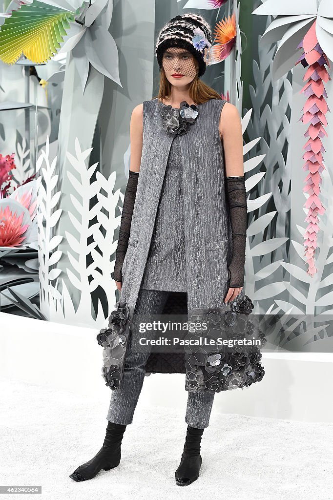 Chanel : Runway - Paris Fashion Week - Haute Couture S/S 2015