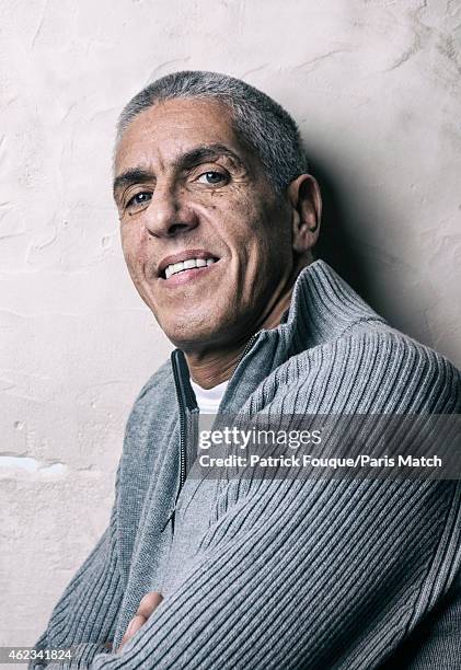 Actor Samy Naceri is photographed for Paris Match on January 8, 2015 in Paris, France.