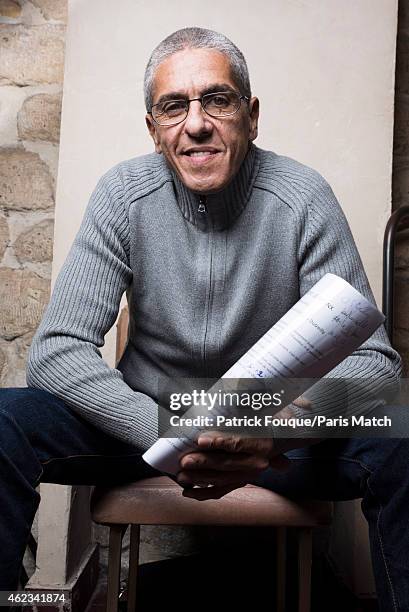 Actor Samy Naceri is photographed for Paris Match on January 8, 2015 in Paris, France.