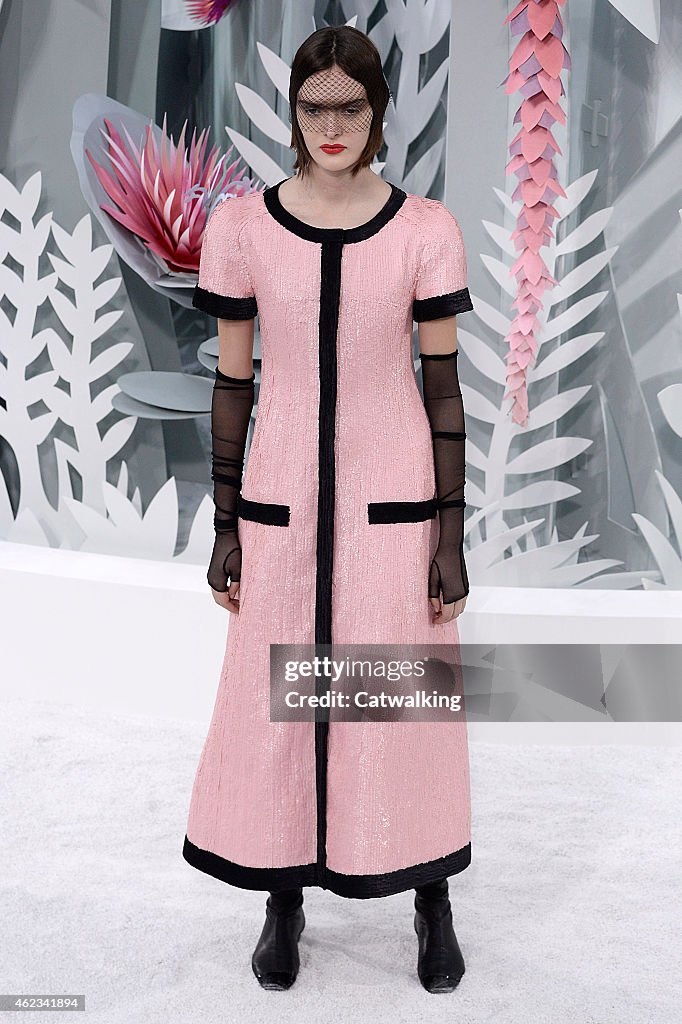 Chanel - Spring Summer 2015 Runway - Paris Haute Couture Fashion Week