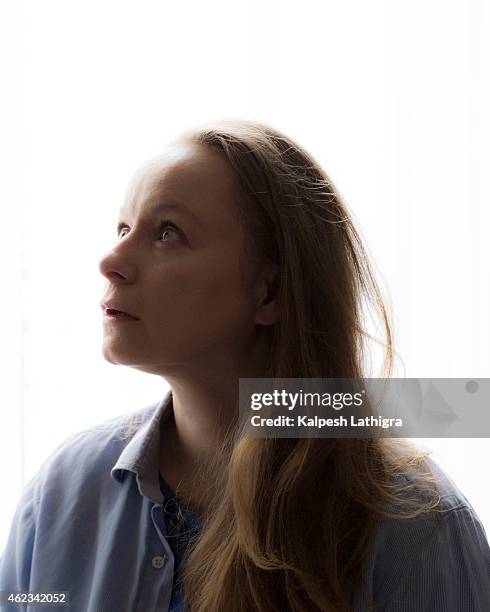 Actor Samantha Morton is photographed for the Guardian on September 3, 2014 in London, England.