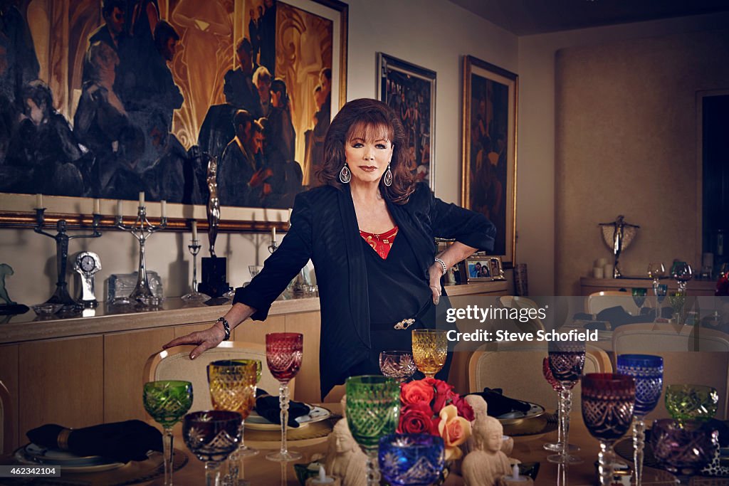 Jackie Collins, ES magazine UK, July 8, 2014