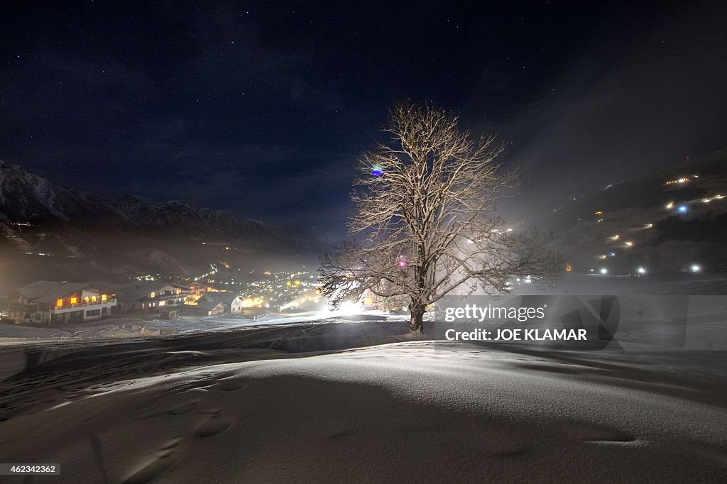 AUSTRIA-SNOW-FEATURE