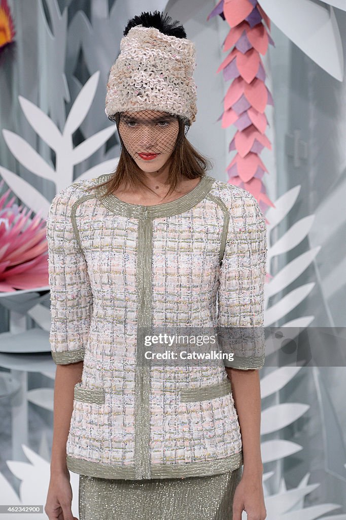 Chanel - Spring Summer 2015 Runway - Paris Haute Couture Fashion Week