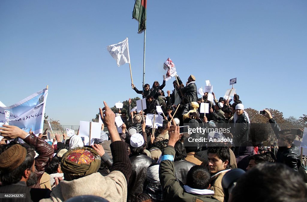 Protest against Charlie Hebdo in Afghanistan