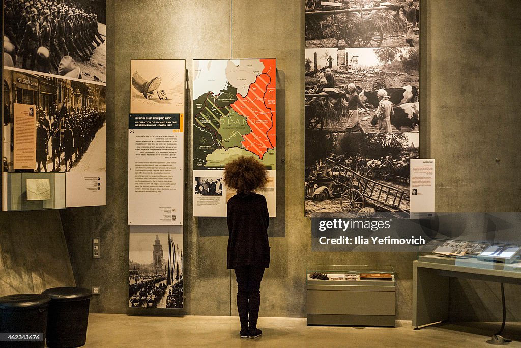 Holocaust Memorial Day Is Commemorated At Yad Vashem Museum