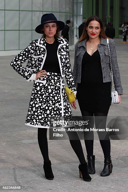 Anne Berest attends the Chanel show as part of Paris Fashion Week Haute-Couture Spring/Summer 2015 on January 27, 2015 in Paris, France.