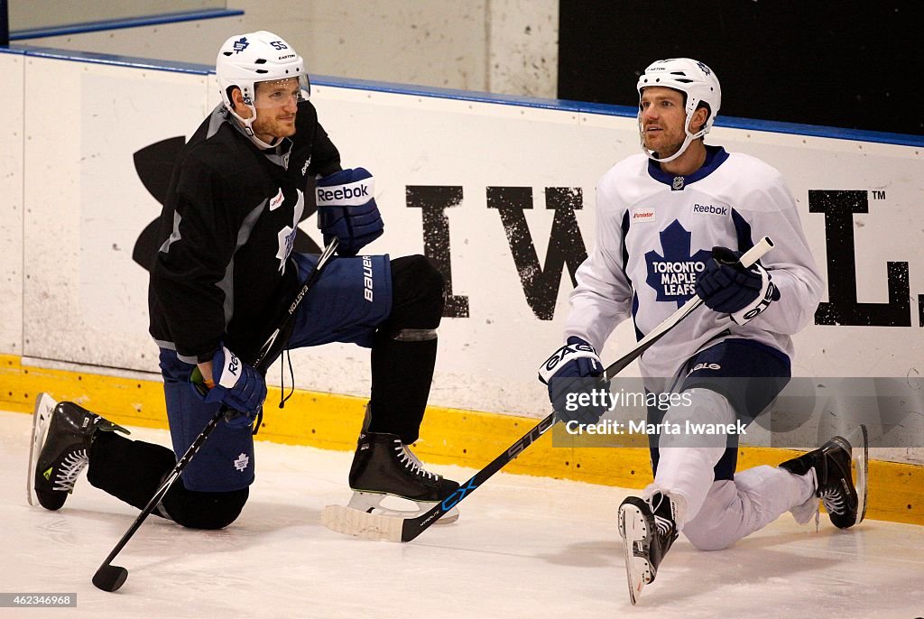 Toronto Maple Leafs Practice