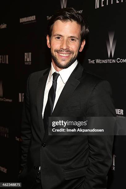 Actor Christian Oliver attends The Weinstein Company & Netflix's 2014 Golden Globes After Party presented by Bombardier, FIJI Water, Lexus, Laura...