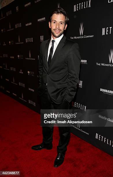 Actor Christian Oliver attends The Weinstein Company & Netflix's 2014 Golden Globes After Party presented by Bombardier, FIJI Water, Lexus, Laura...