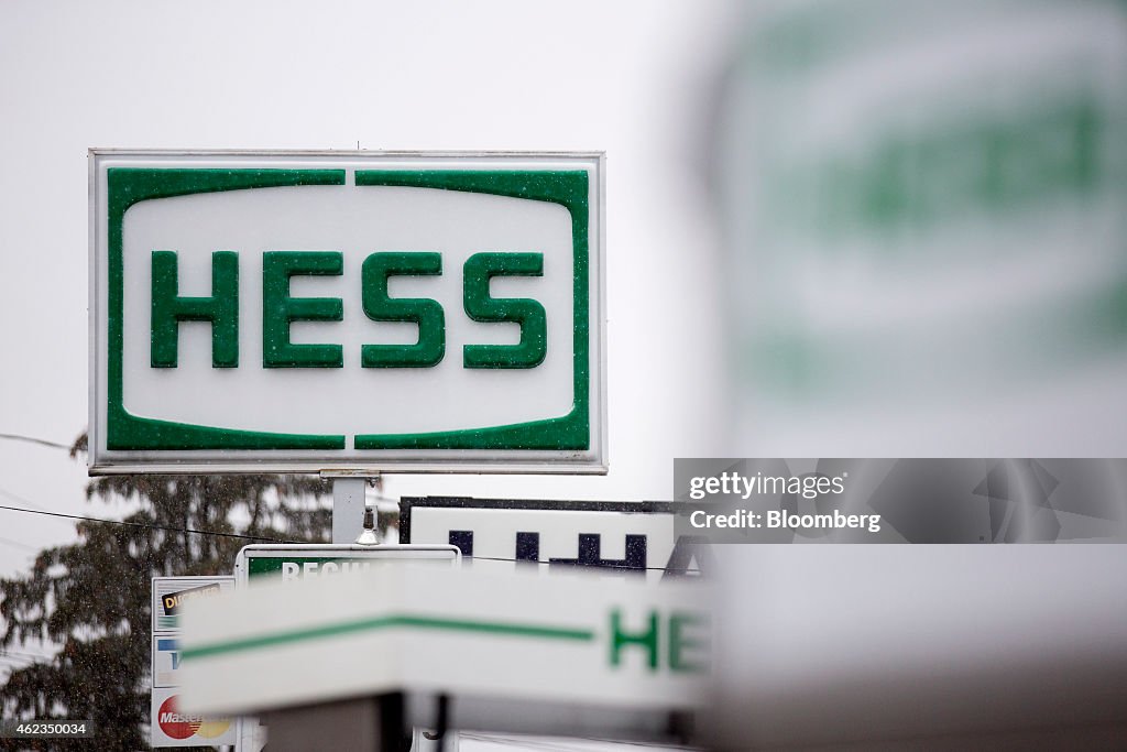 Hess Corp. Gas Stations Ahead Of Earnings Figures Release