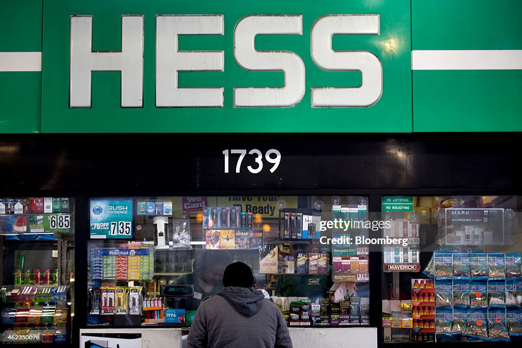 Hess Corp. Gas Stations Ahead Of Earnings Figures Release
