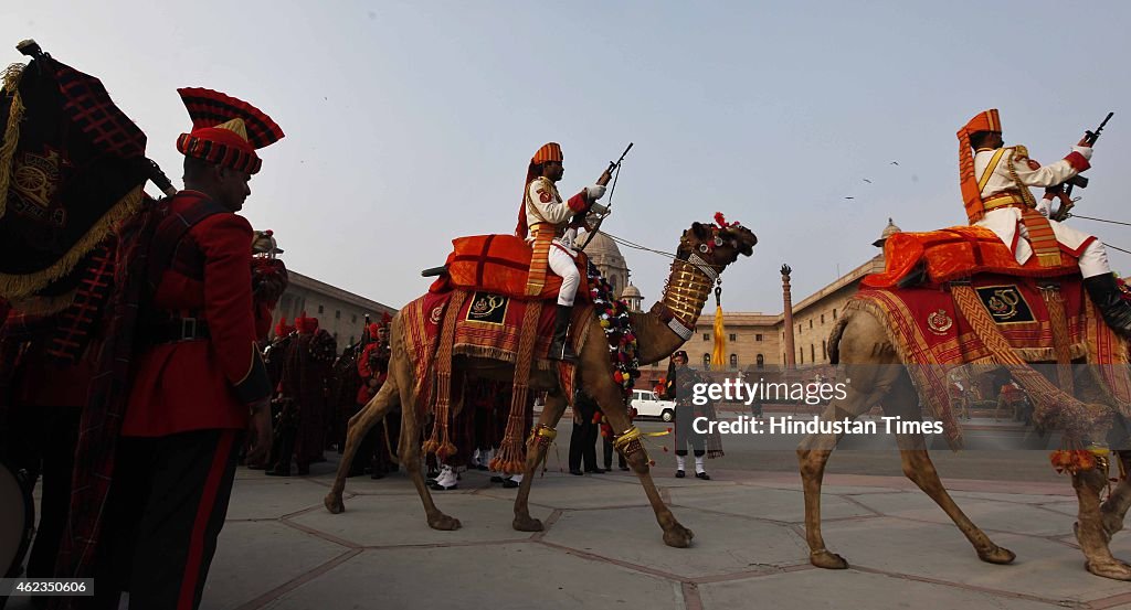 Rehearsal Of Beating Retreat Ceremony