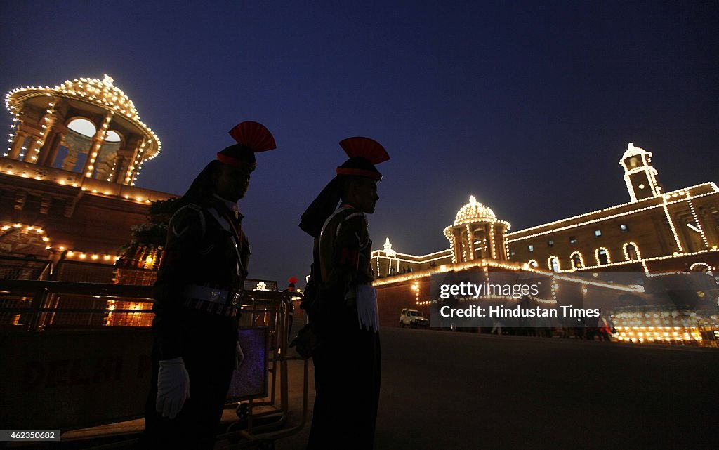 Rehearsal Of Beating Retreat Ceremony