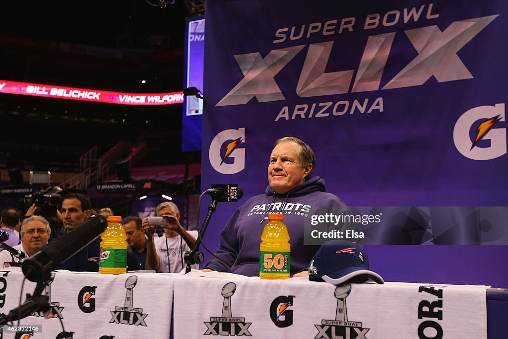 Super Bowl XLIX Media Day Fueled by Gatorade