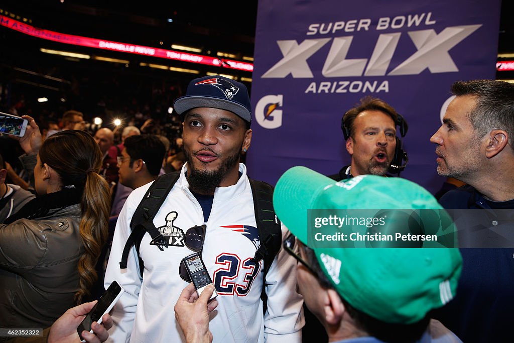 Super Bowl XLIX Media Day Fueled by Gatorade