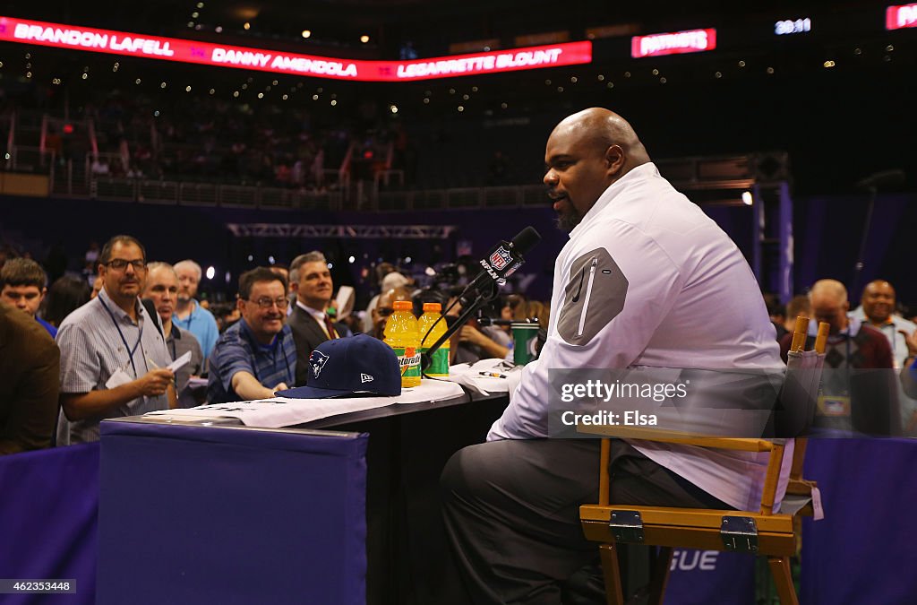 Super Bowl XLIX Media Day Fueled by Gatorade