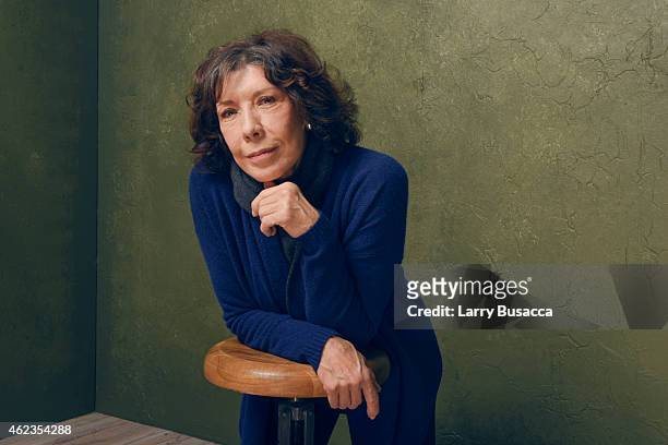 Actress Lily Tomlin of "Grandma" poses for a portrait at the Village at the Lift Presented by McDonald's McCafe during the 2015 Sundance Film...