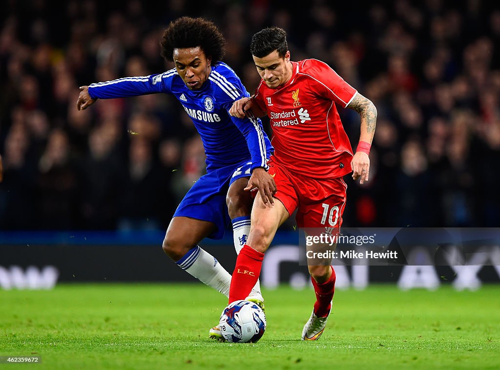 Chelsea v Liverpool - Capital One Cup Semi-Final: Second Leg