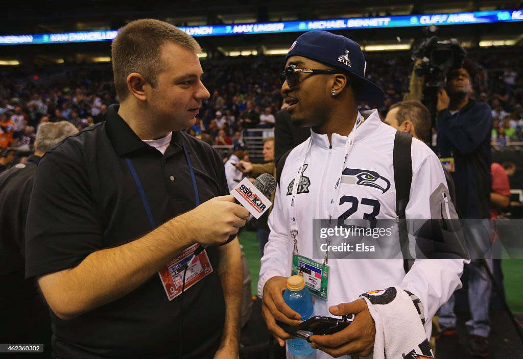 Super Bowl XLIX Media Day Fueled by Gatorade