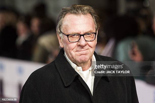 British actor Tom Wilkinson arrives for the European premiere of the film 'Selma' in London on January 27, 2015. The film starring David Oyelowo and...