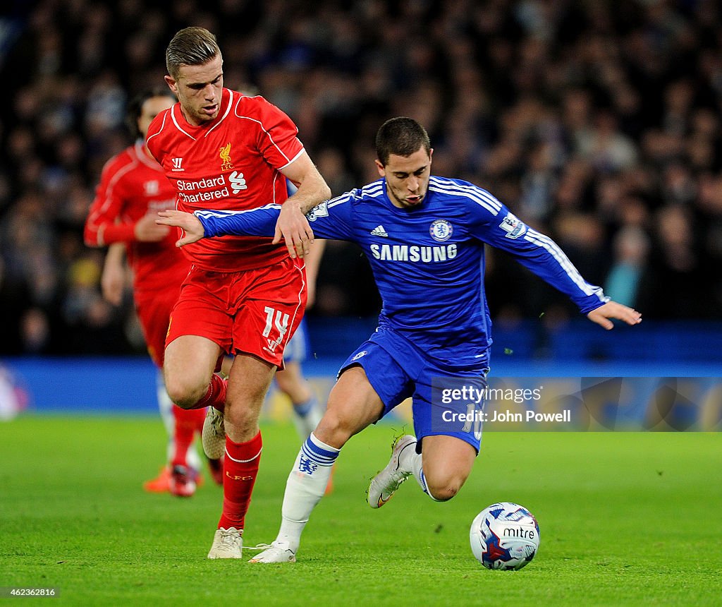 Chelsea v Liverpool - Capital One Cup Semi-Final: Second Leg