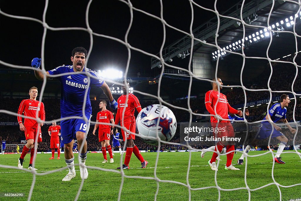 Chelsea v Liverpool - Capital One Cup Semi-Final: Second Leg