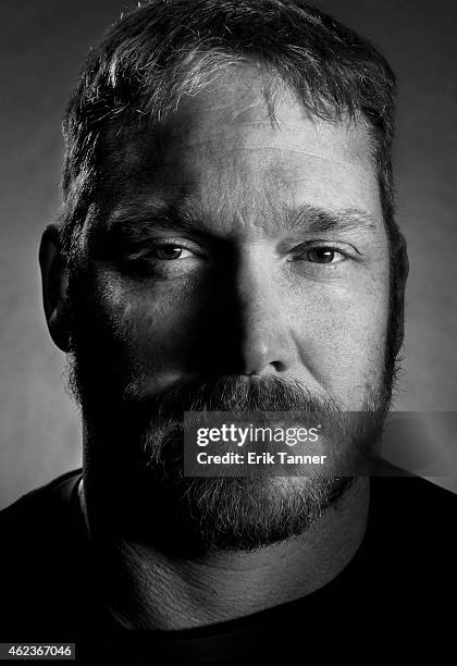 Chris Kyle for Time Magazine on December 18, 2011 in New York City.