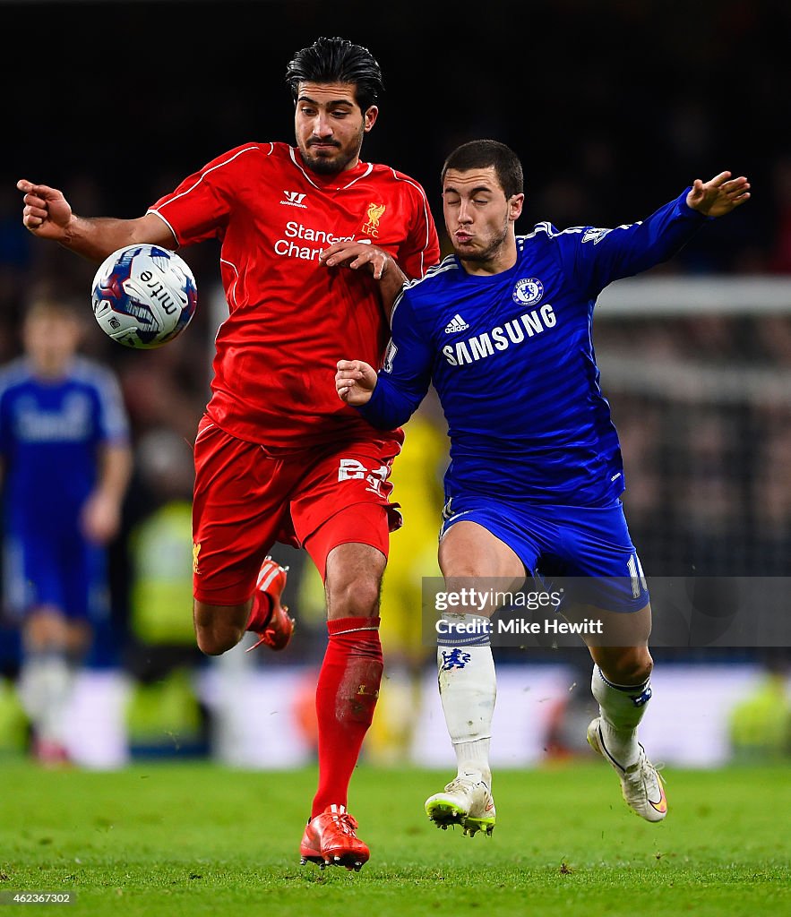 Chelsea v Liverpool - Capital One Cup Semi-Final: Second Leg