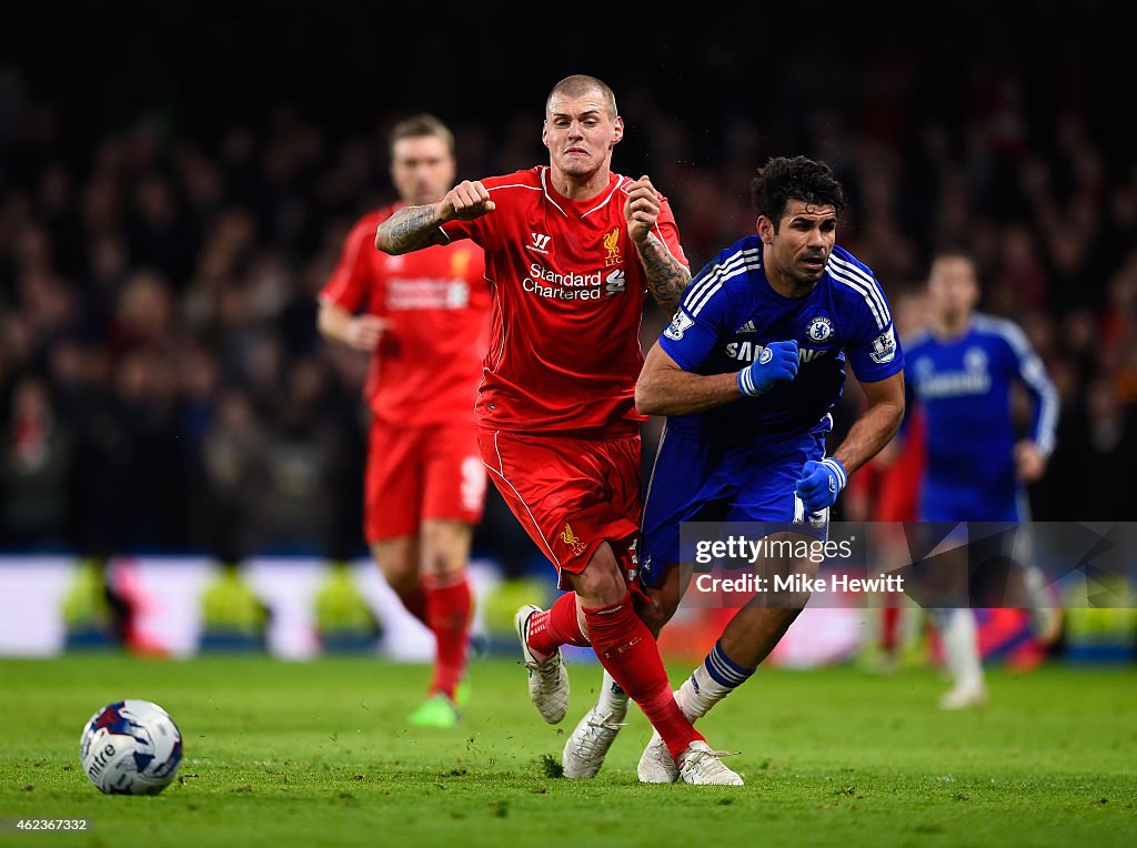 Chelsea v Liverpool - Capital One Cup Semi-Final: Second Leg