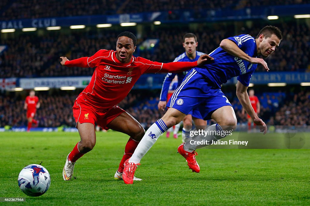 Chelsea v Liverpool - Capital One Cup Semi-Final: Second Leg