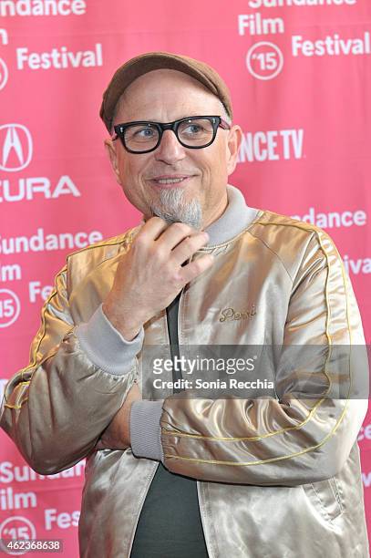 Director Bobcat Goldthwait arrives at "Call Me Lucky" premiere during the 2015 Sundance Film Festival on January 27, 2015 in Park City, Utah.