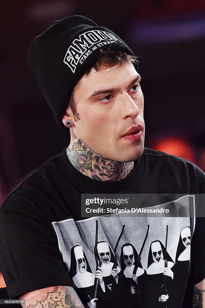 Fedez at RadioItaliaLive