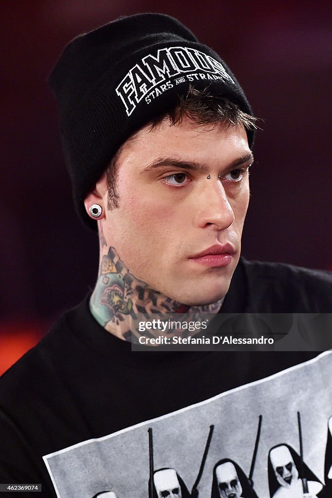 Fedez at RadioItaliaLive