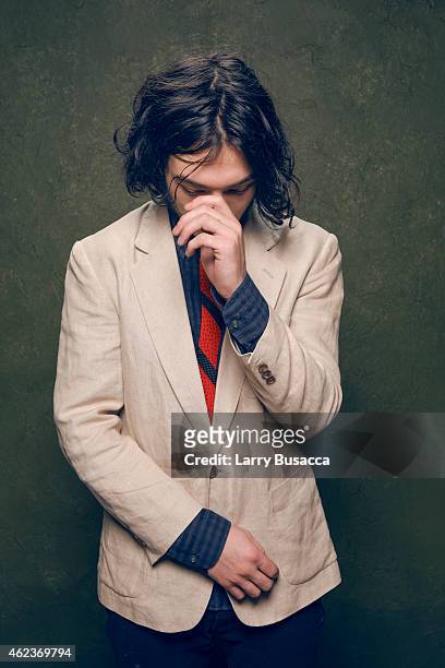 Actor Ezra Miller of "The Stanford Prison Experiment" poses for a portrait at the Village at the Lift Presented by McDonald's McCafe during the 2015...