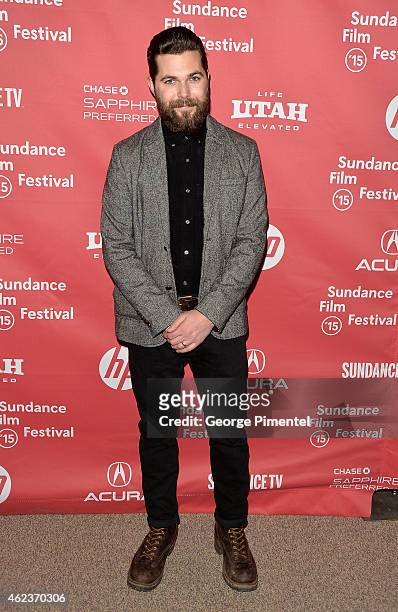 Director/screenwriter Robert Eggers attends "The Witch" premiere during the 2015 Sundance Film Festival on January 27, 2015 in Park City, Utah.