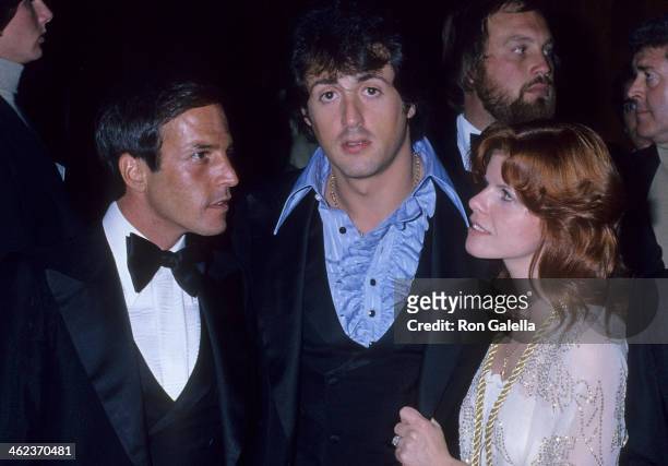 Jeff Wald , actor Sylvester Stallone and wife Sasha Czack attend the Seventh Annual FILMEX: LOS Angeles International Film Exposition Opening Night -...