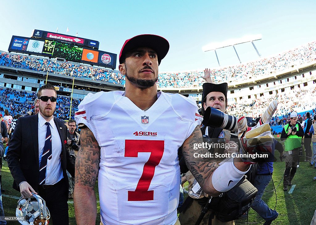 Divisional Playoffs - San Francisco 49ers v Carolina Panthers