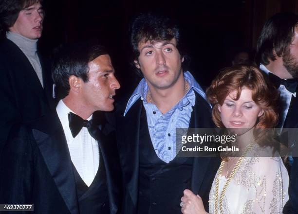 Jeff Wald , actor Sylvester Stallone and wife Sasha Czack attend the Seventh Annual FILMEX: LOS Angeles International Film Exposition Opening Night -...