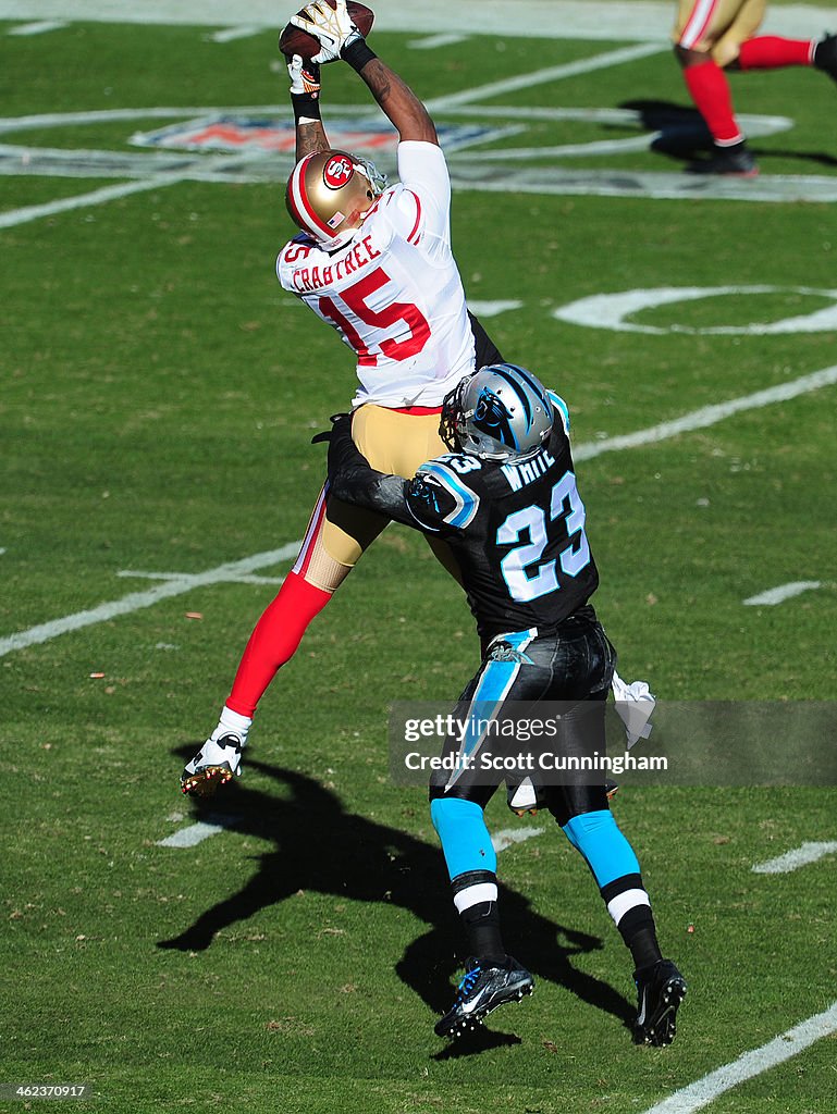 Divisional Playoffs - San Francisco 49ers v Carolina Panthers