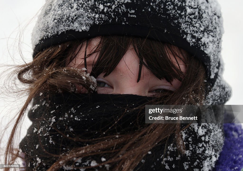 Blizzard Barrels Into Northeastern U.S.