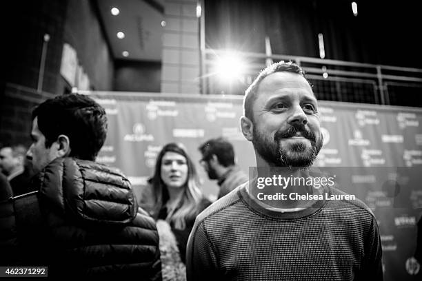 Actor Giovanni Ribisi arrives at the 'Results' premiere during the 2015 Sundance Film Festival on January 27, 2015 in Park City, Utah.