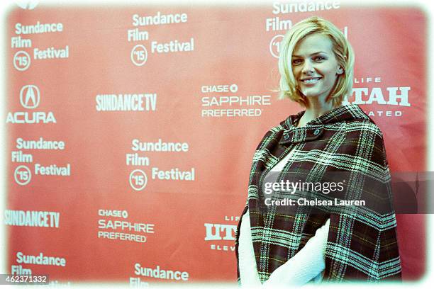 Actress Brooklyn Decker arrives at the 'Results' premiere during the 2015 Sundance Film Festival on January 27, 2015 in Park City, Utah.