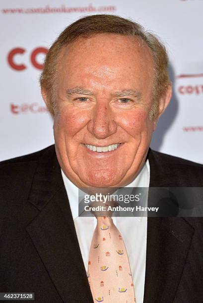 Andrew Neil attends the Costa Book of the Year award at Quaglinos on January 27, 2015 in London, England.