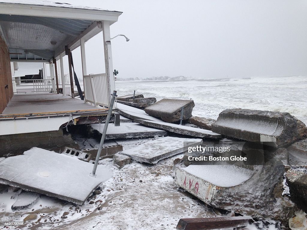 Blizzard Hits New England