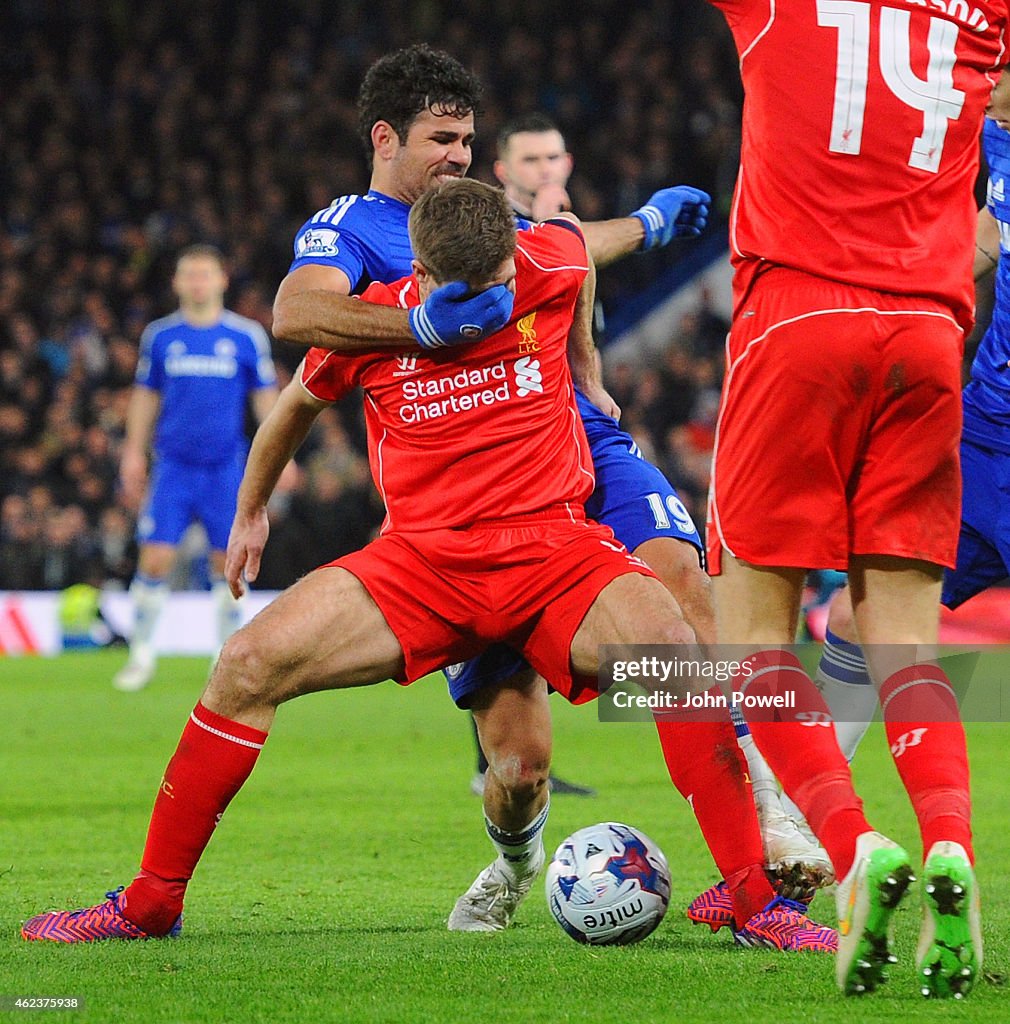 Chelsea v Liverpool - Capital One Cup Semi-Final: Second Leg