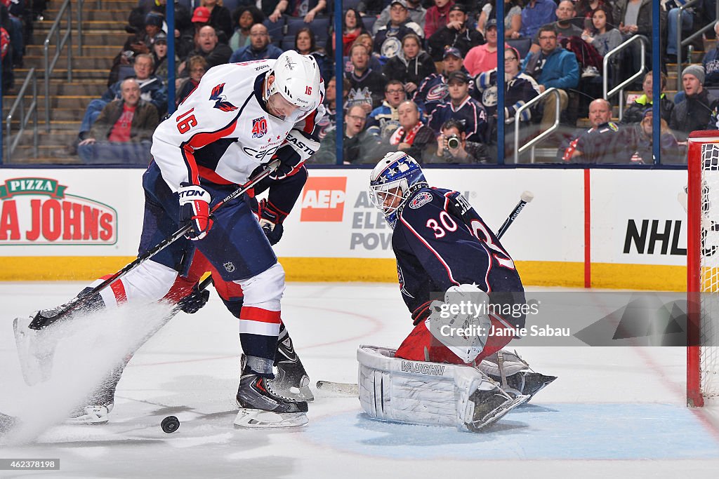 Washington Capitals v Columbus Blue Jackets